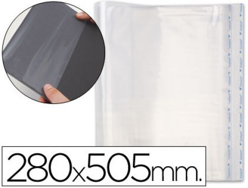 Bolsas protetoras para encadernacao adesivas em polipropileno cor transparente medidas 280x505mm , Sadipal , 52100 , 8427973011987